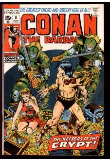 CONAN THE BARBARIAN #8 3.5 front cover