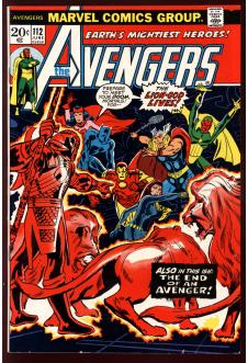 AVENGERS #112 5.0 front cover
