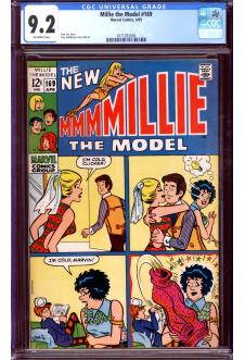 MILLIE THE MODEL #169 CGC 9.2 OW PAGES front cover