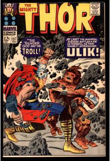 THOR #137 7.5 front cover