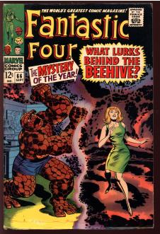 FANTASTIC FOUR #66 4.5 front cover