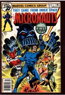 MICRONAUTS #1 8.5 front cover