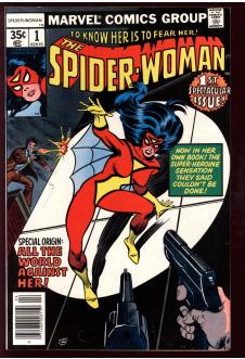 SPIDER-WOMAN #1 6.0 front cover