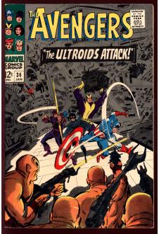 AVENGERS #36 5.0 front cover