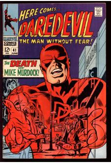 DAREDEVIL #41 6.5 front cover