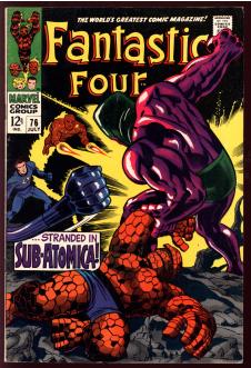 FANTASTIC FOUR #76 5.5 front cover