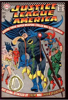 JUSTICE LEAGUE OF AMERICA #53 5.0 front cover