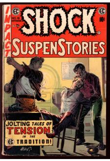 SHOCK SUSPENSTORIES #16 3.0 front cover