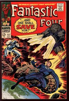 FANTASTIC FOUR #62 4.0 front cover
