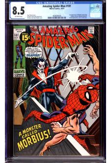 AMAZING SPIDER-MAN #101 CGC 8.5 OW PAGES front cover