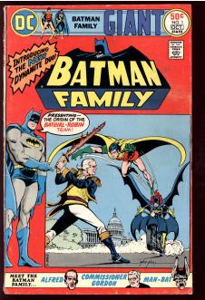 BATMAN FAMILY #1 3.5 front cover