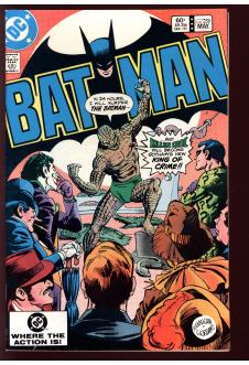 BATMAN #359 7.5 front cover