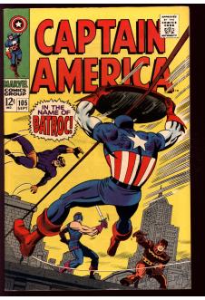 CAPTAIN AMERICA #105 6.5 front cover