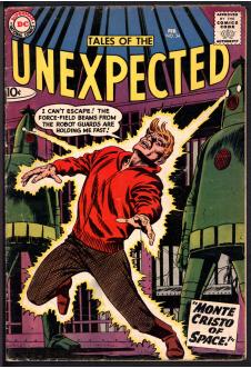 TALES OF THE UNEXPECTED #34 3.5 front cover