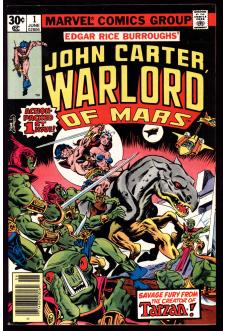 JOHN CARTER, WARLORD OF MARS #1 7.0 front cover