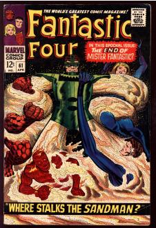 FANTASTIC FOUR #61 5.0 front cover