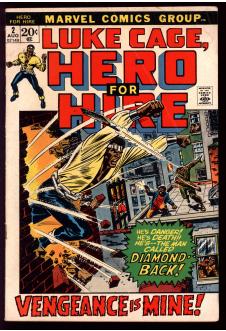HERO FOR HIRE #2 3.5 front cover
