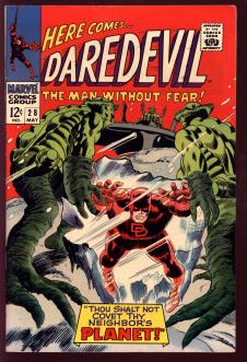 DAREDEVIL #28 7.5 front cover