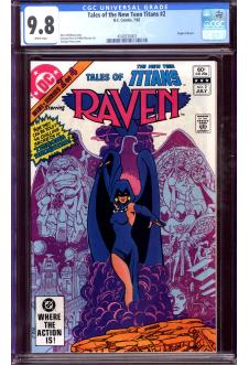 TALES OF THE NEW TEEN TITANS #2 CGC 9.8 WHITE PAGES front cover