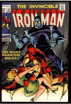 IRON MAN #14 8.5 front cover
