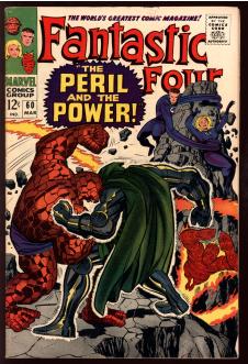 FANTASTIC FOUR #60 4.5 front cover