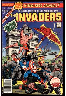 INVADERS ANNUAL #1 4.5 front cover