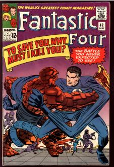 FANTASTIC FOUR #42 4.5 front cover