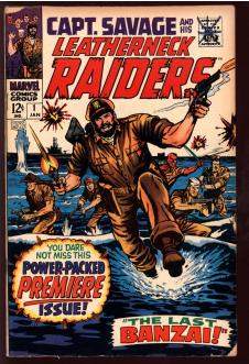 CAPTAIN SAVAGE #1 4.0 front cover