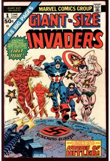 GIANT-SIZE INVADERS #1 4.0 front cover