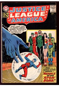 JUSTICE LEAGUE OF AMERICA #14 3.5 front cover