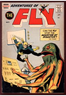 ADVENTURES OF THE FLY #15 5.0 front cover