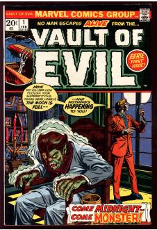 VAULT OF EVIL #1 4.5 front cover
