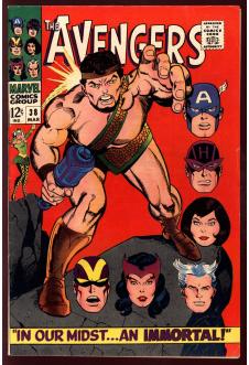 AVENGERS #38 6.5 front cover