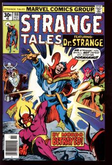 STRANGE TALES #188 9.0 front cover