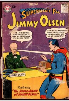 SUPERMAN'S PAL JIMMY OLSEN #22 0.5 front cover