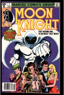 MOON KNIGHT #1 4.5 front cover