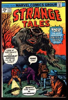 STRANGE TALES #175 7.5 front cover