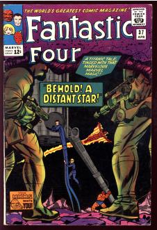 FANTASTIC FOUR #37 4.5 front cover