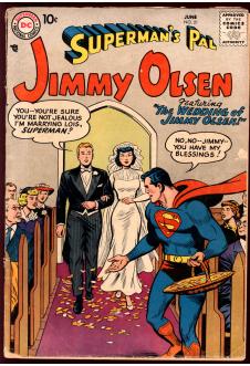 SUPERMAN'S PAL JIMMY OLSEN #21 2.5 front cover