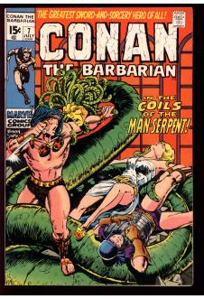 CONAN THE BARBARIAN #7 4.0 front cover