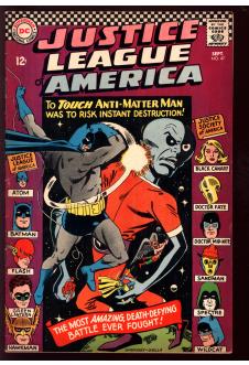 JUSTICE LEAGUE OF AMERICA #47 4.5 front cover