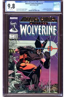 MARVEL COMICS PRESENTS #1 CGC 9.8 WHITE PAGES front cover