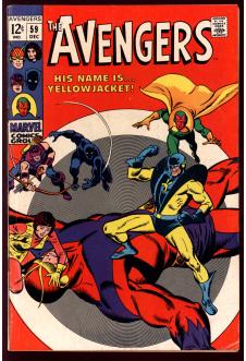 AVENGERS #59 4.5 front cover