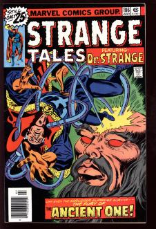 STRANGE TALES #186 8.0 front cover