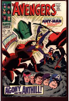 AVENGERS #46 4.5 front cover