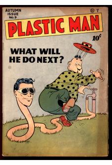 PLASTIC MAN #9 3.0 front cover