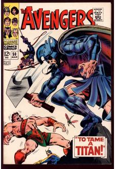 AVENGERS #50 7.5 front cover