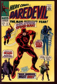 DAREDEVIL #27 7.5 front cover