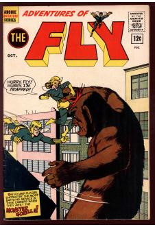 ADVENTURES OF THE FLY #22 5.5 front cover