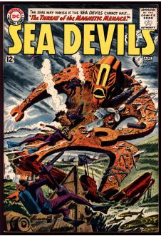 SEA DEVILS #12 6.5 front cover